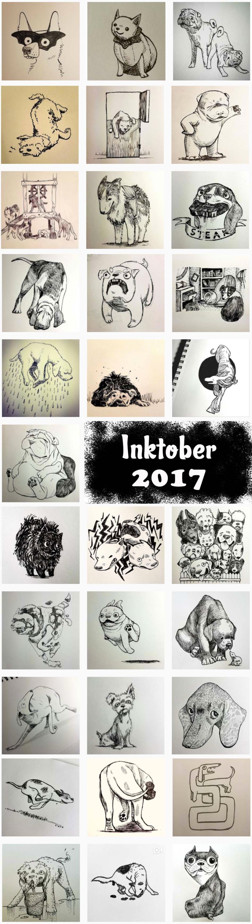 inktoberalldraws